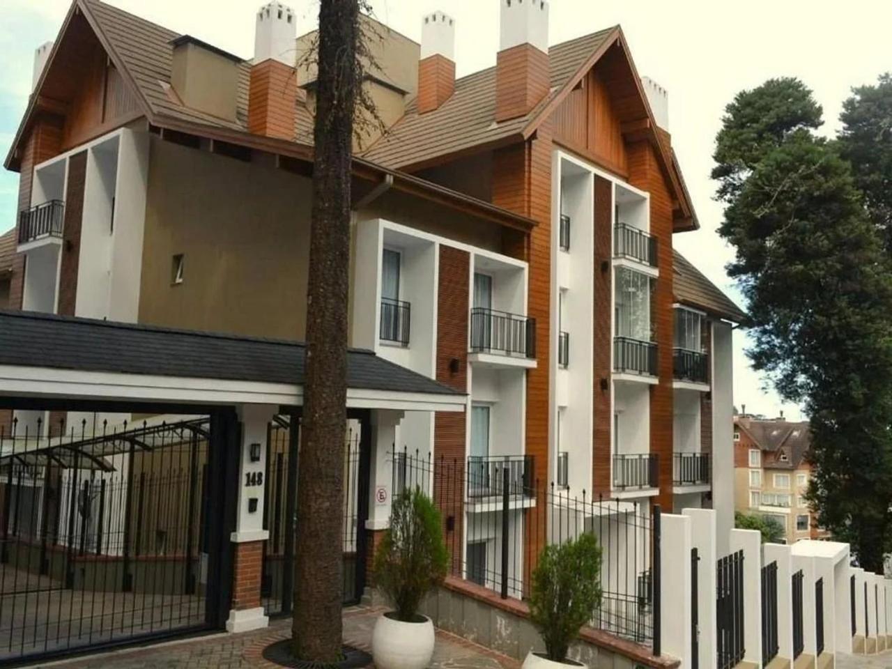 Locar-In Gramado - Loft One Centro I Apartment Bagian luar foto